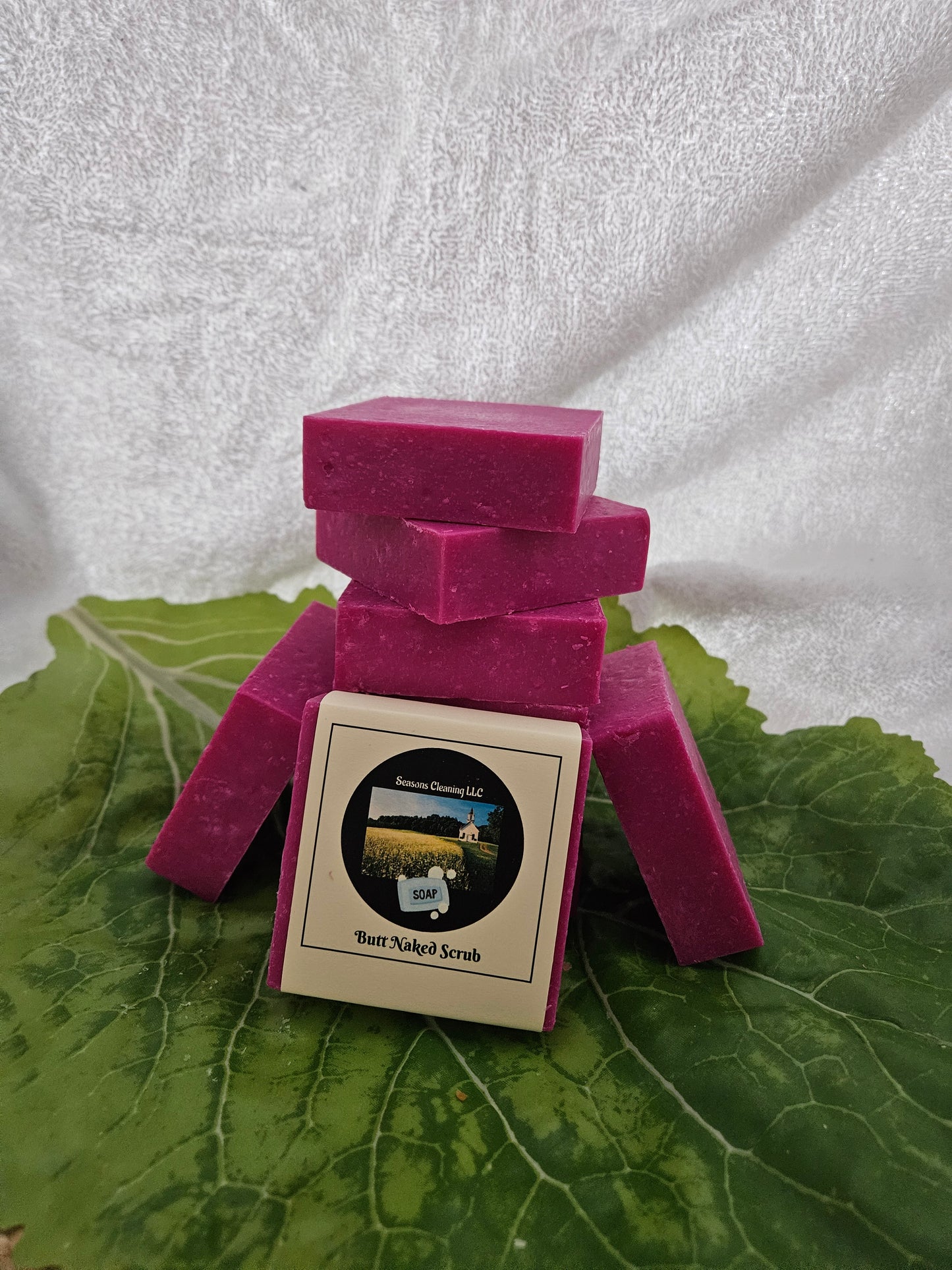Butt Naked Scrub Soap 4oz