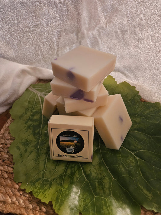 Black Raspberry Vanilla Soap 4oz