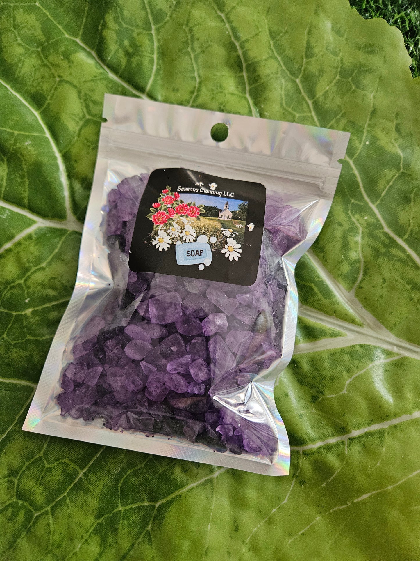Black Raspberry Vanilla Sea Salts 4oz