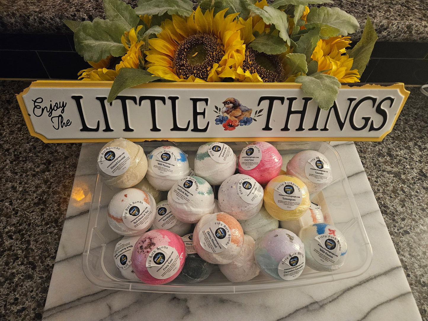 Fizzy Bathbombs  4.5oz