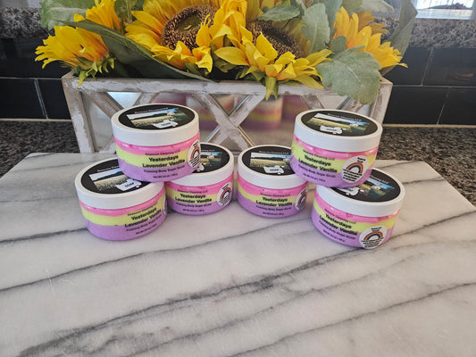Yesterday's Lavender Vanilla Forming Body Sugar Scrub 5oz