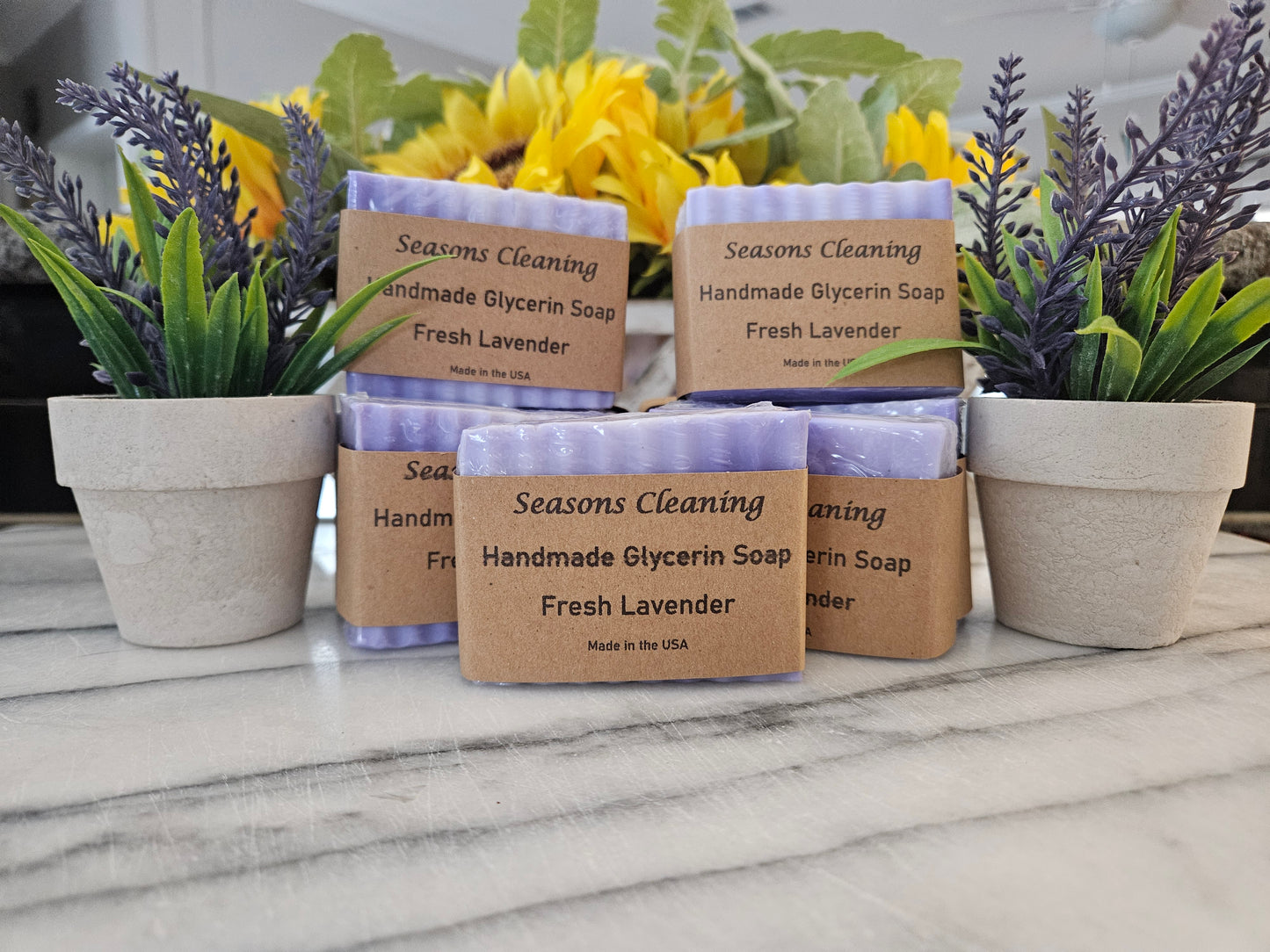 Fresh Lavender Glycerin Soap 4oz