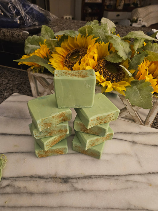 Cucumber Melon Beef Tallow Soap 4oz