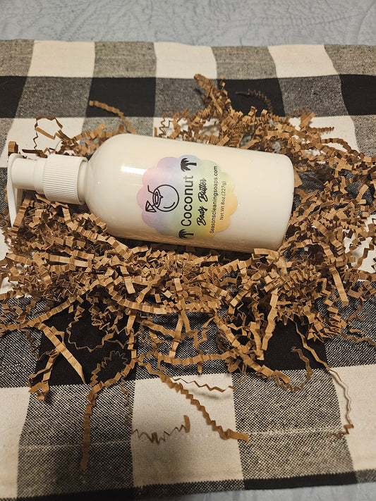 COCONUT BODY BUTTER 8OZ