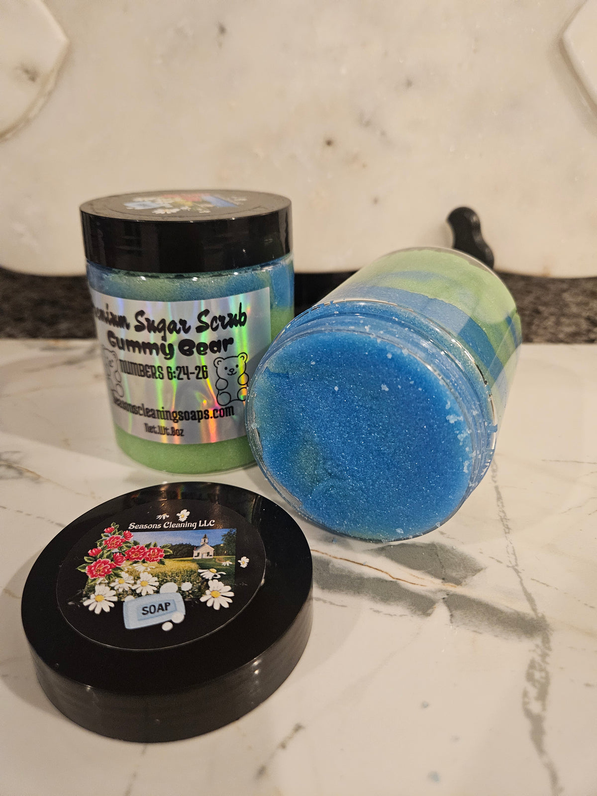 GUMMY BEAR SUGAR SCRUB 8OZ