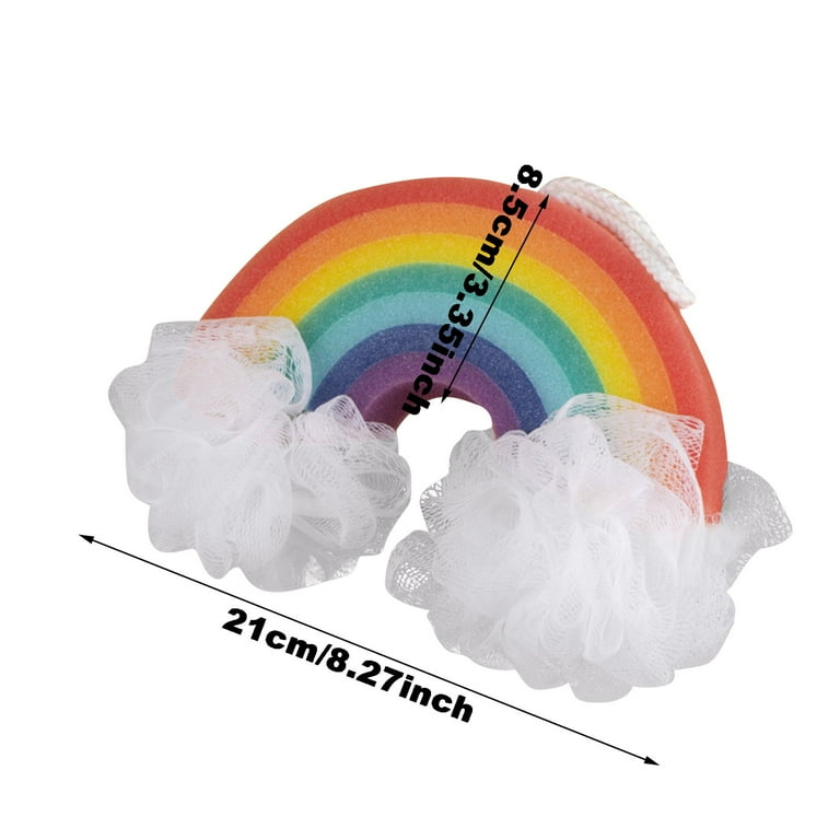 Rainbow Bath Sponge