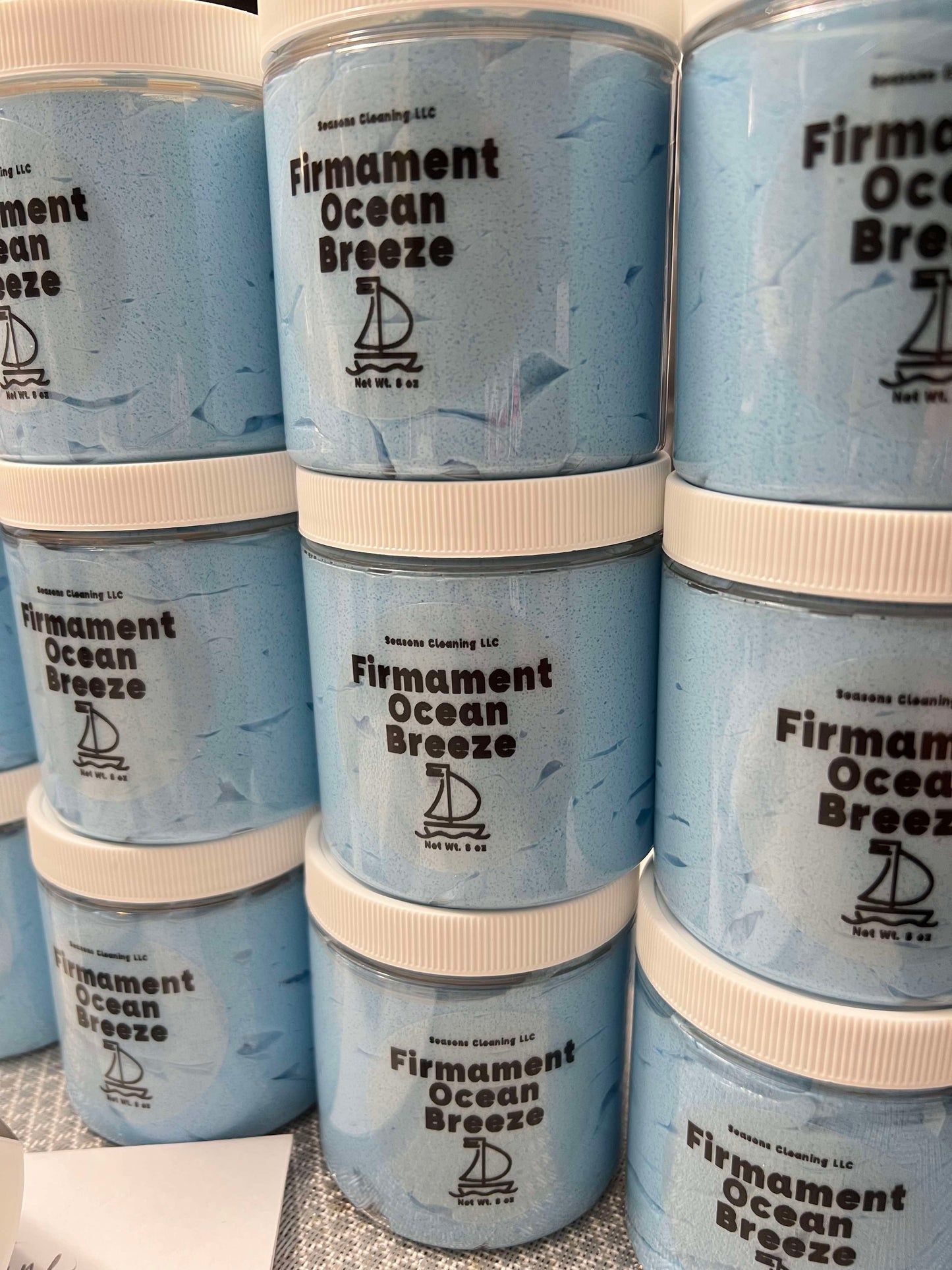 Ocean Breeze Firmament Sugar Scrub 8z