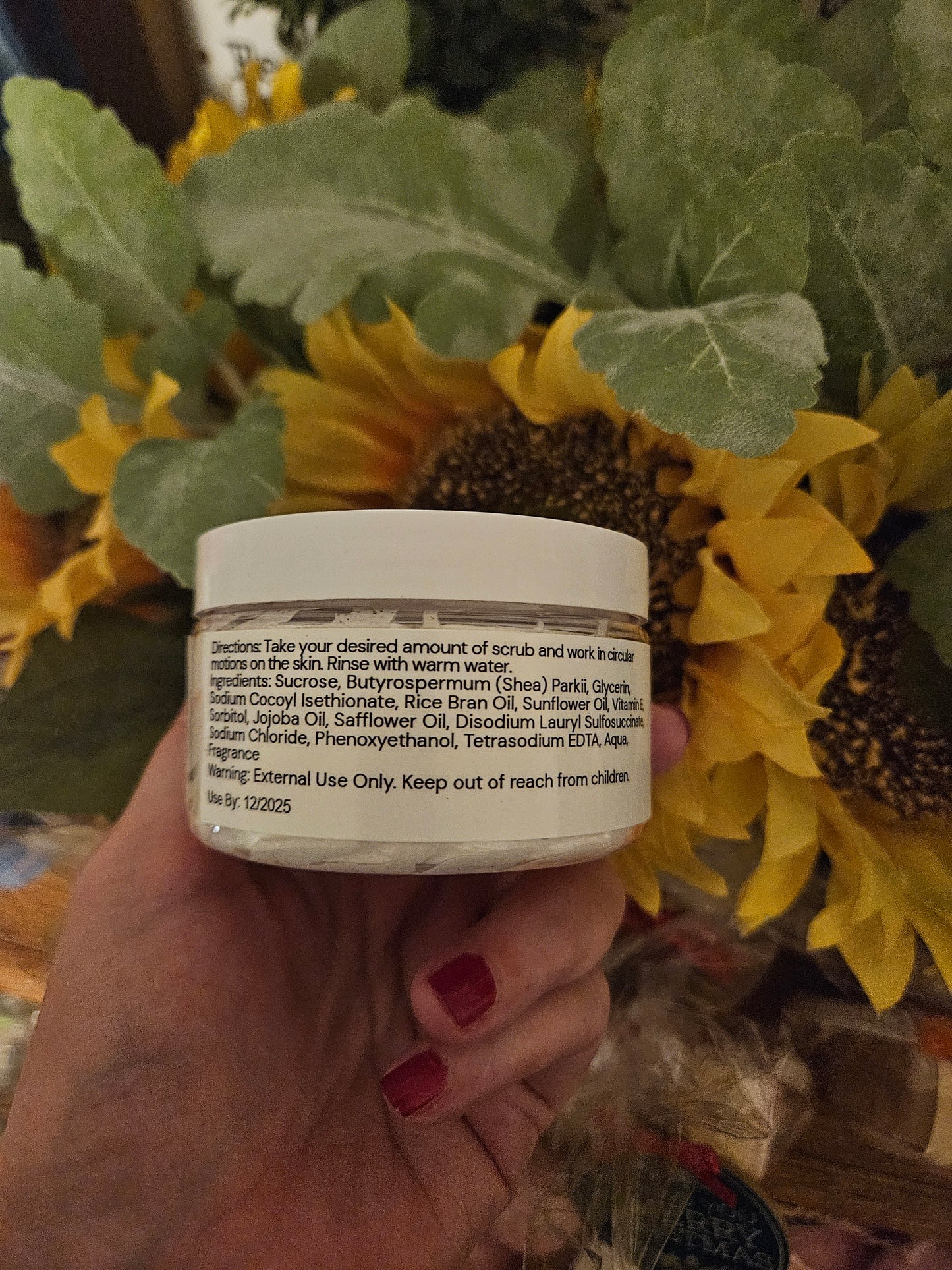 Pumpkin Spice Marshmallow Foaming Body Sugar Scrub 5oz
