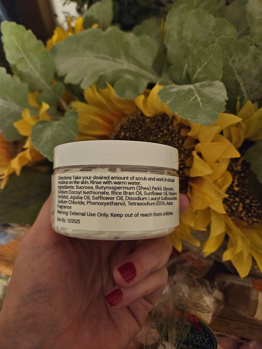Pumpkin Spice Marshmallow Foaming Body Sugar Scrub 5oz