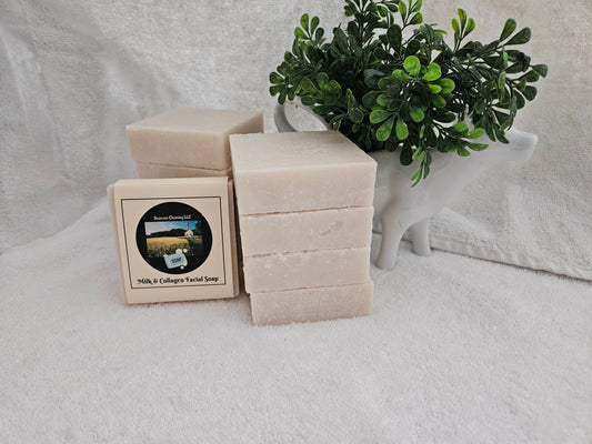 Milk & Collagen Facial Soap 4oz