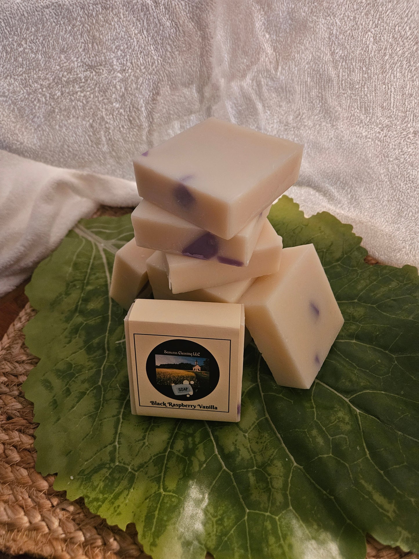 Black Raspberry Vanilla Soap 4oz