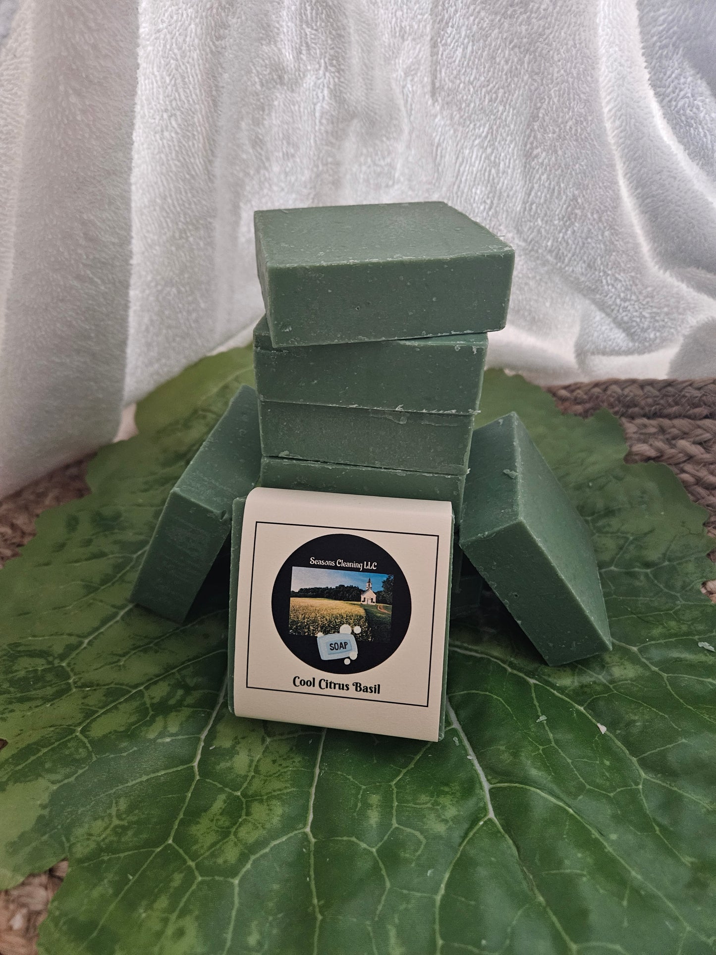 Cool Citrus Basil Soap 4oz