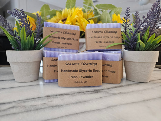 Fresh Lavender Glycerin Soap 4oz