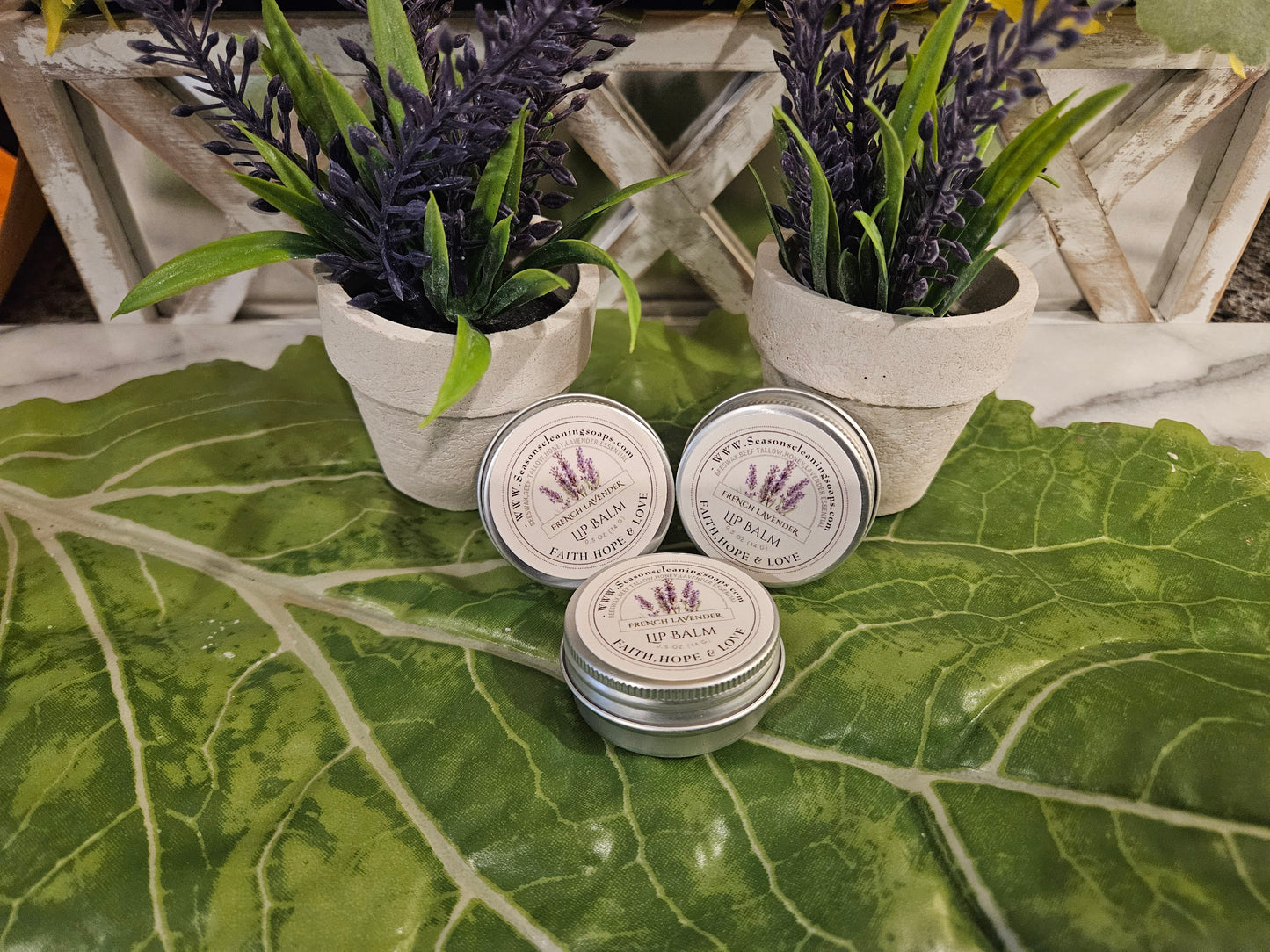 Beef Tallow Lavender Lip Balm