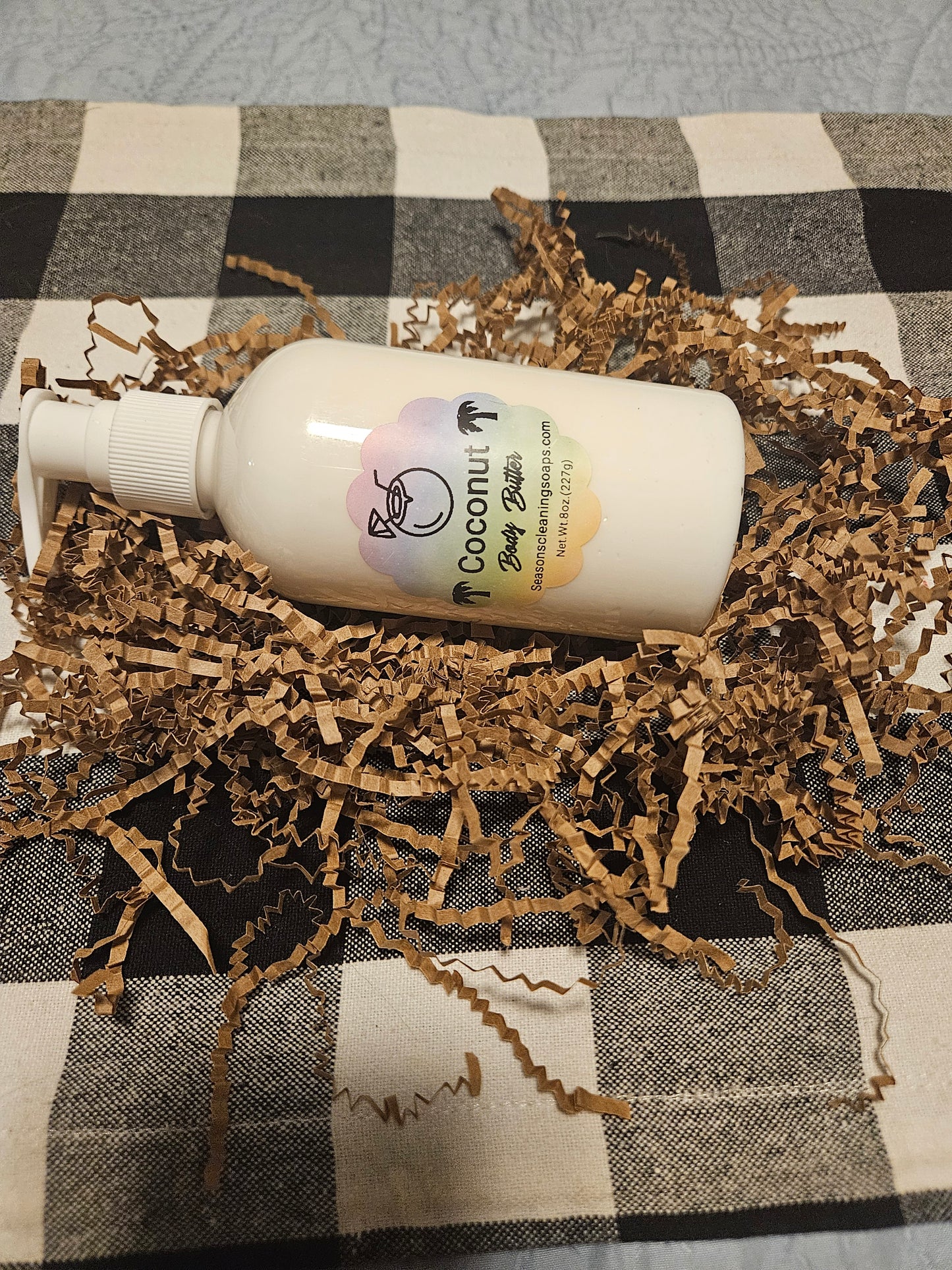 COCONUT BODY BUTTER 8OZ