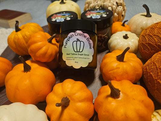 Beef Tallow Sugar Scrub  4oz