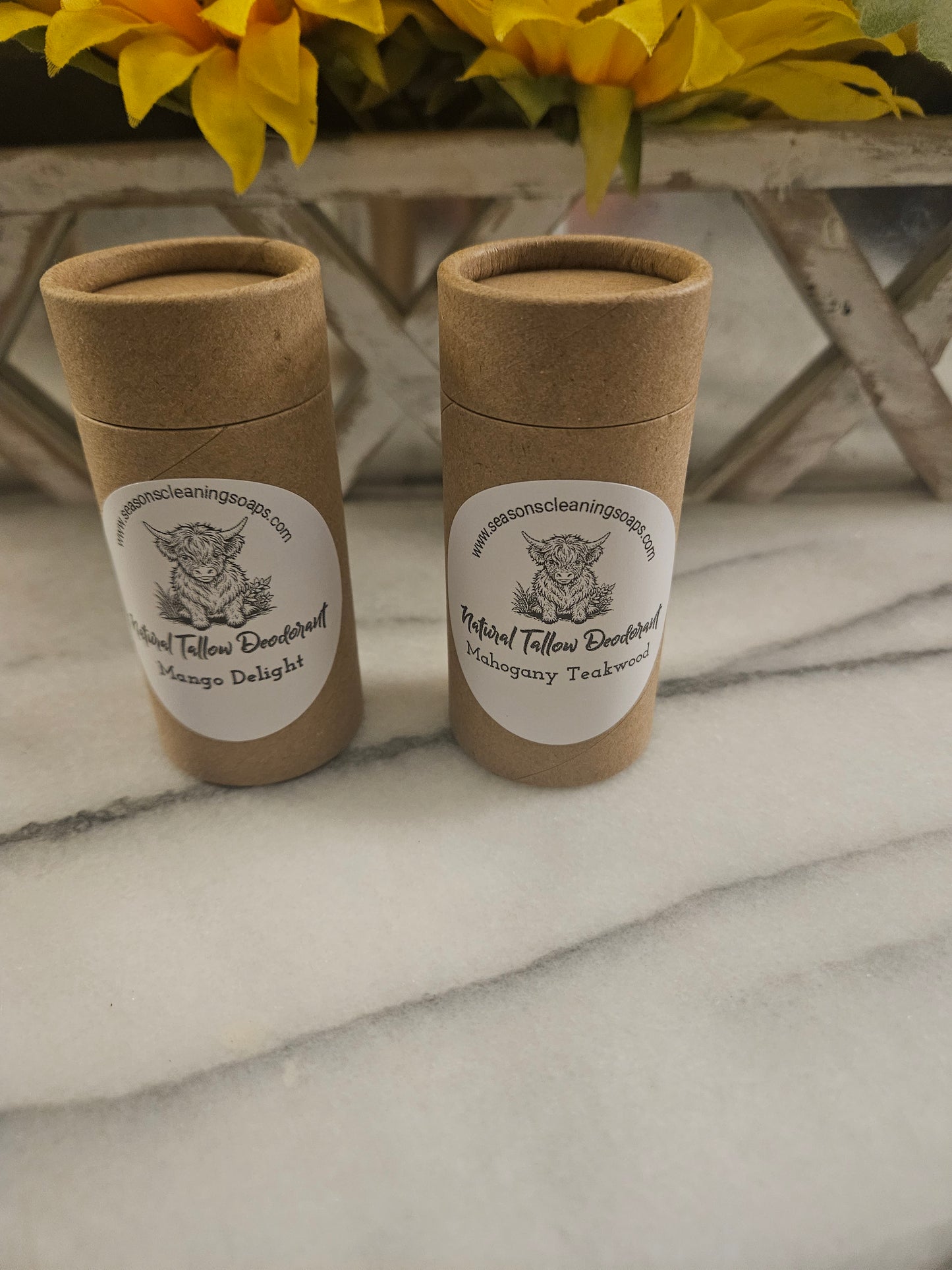 Taming Tallow Deodorant Magohany Teakwood 2.5