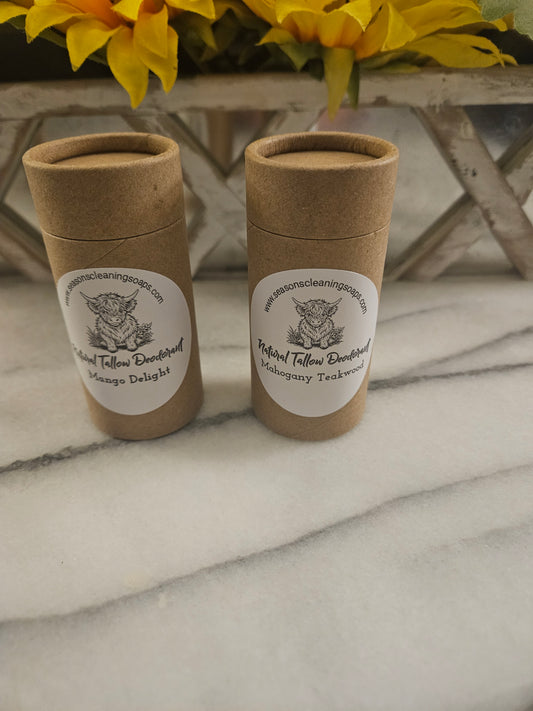 Taming Tallow Deodorant Magohany Teakwood 2.5