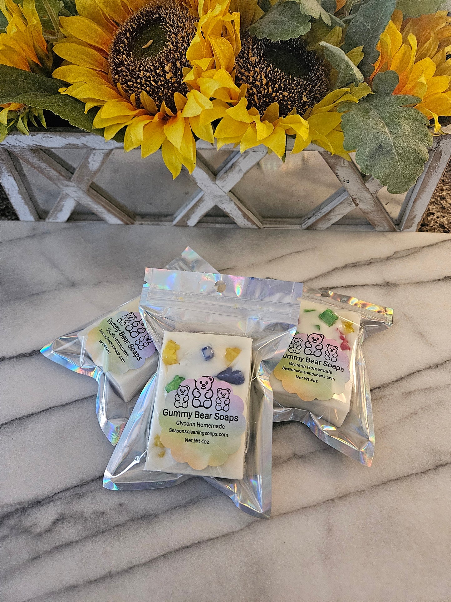Gummy Bear Glycerin Homemade Soap 4oz