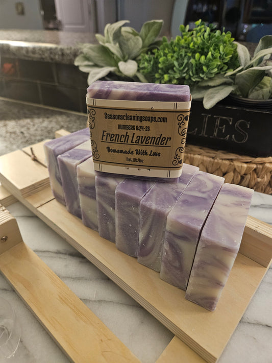 French Lavender Lye soap 4oz