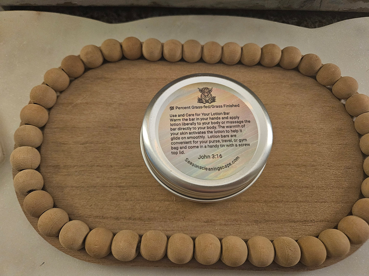 Taming Tallow Pina Colada Lotion Bar 2oz
