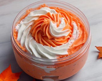 Pumpkin Spice Marshmallow Foaming Body Sugar Scrub 5oz