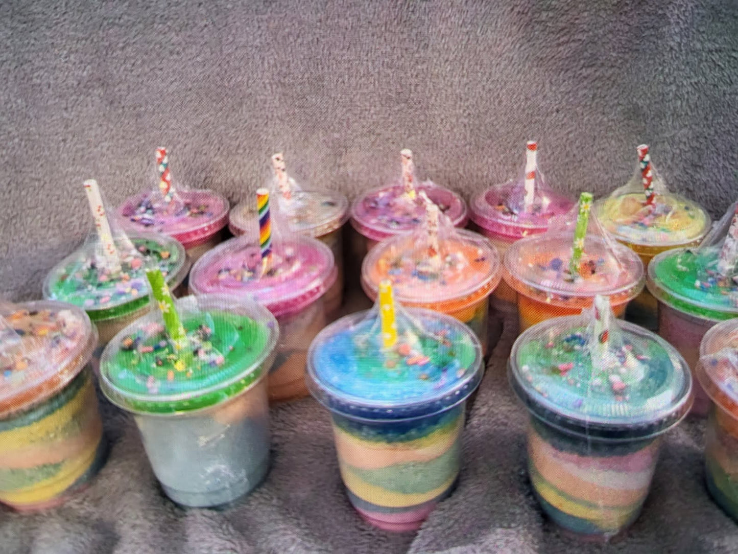 Bath Cakes Shakes Fizzy Bath Top,Sprinkles Favors 7.1oz
